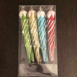 Martha Stewart Icicle Ornaments